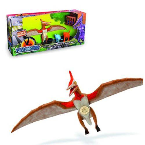 Brinquedo Infantil Dinossauro Pterossauro com Som