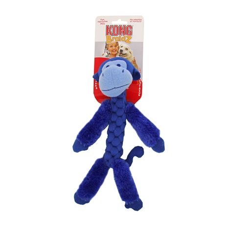 Brinquedo Kong Braidz Fuzz Monkey Trançado - Kong Brinquedo Kong Braidz Fuzz Monkey Trançado - Kong