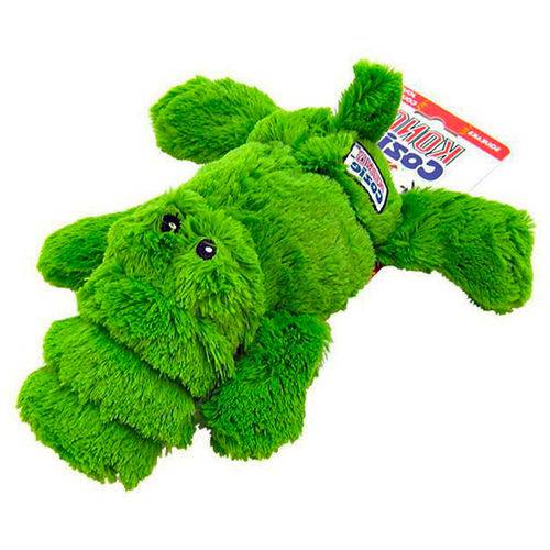 Brinquedo Kong Cozie Ali Alligator Verde - G