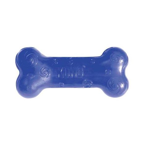 Brinquedo Kong Squeezz Bone - Kong Azul