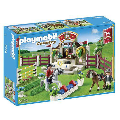 Brinquedo Lacrado Playmobil Country Show de Cavalos 5224