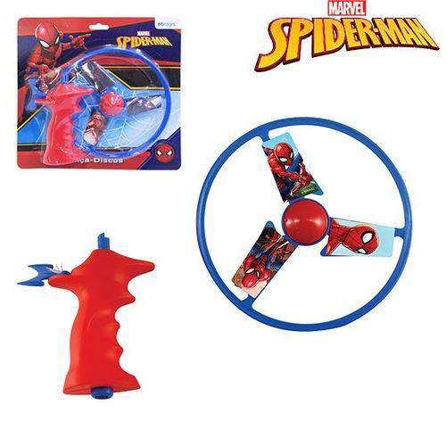 Brinquedo Lança Disco Spider Man