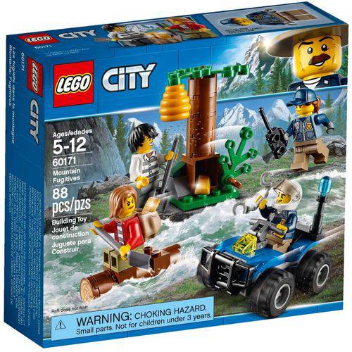 Brinquedo Lego City Fugitivos da Montanha 60171