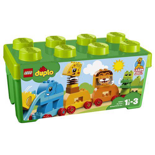 Brinquedo LEGO Duplo Minha Primeira Caixa Trem Animal 10863