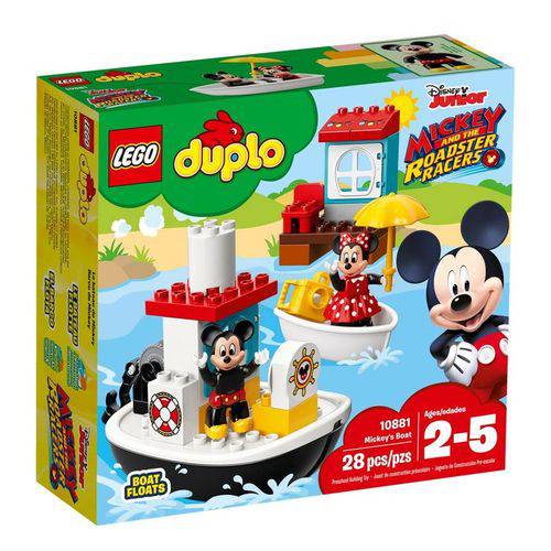 Brinquedo Lego Duplo o Barco do Mickey 10881