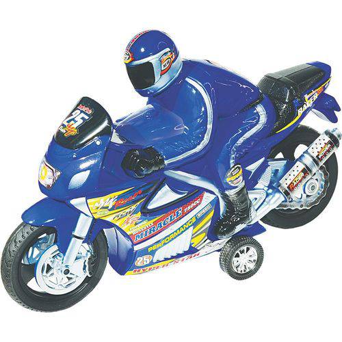Brinquedo Moto Racer Movido a Fricção Cores - Lider