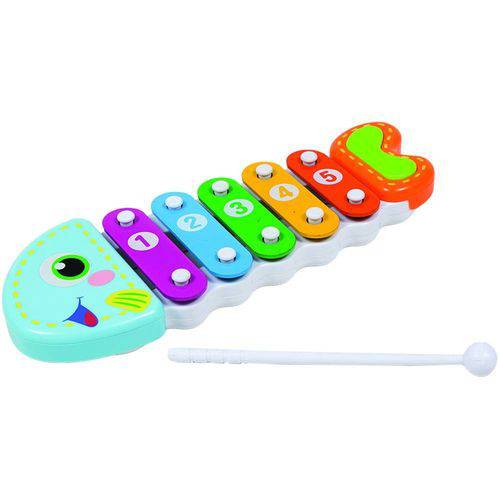 Brinquedo Musical Xilofone Peixinho - Buba Baby
