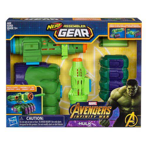 Brinquedo Nerf Punhos do Hulk Vingadores E0612