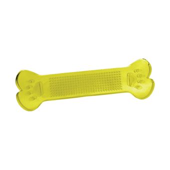 Brinquedo Osso Topbone PVC Flex Furacão Pet Nº3 G - Amarelo