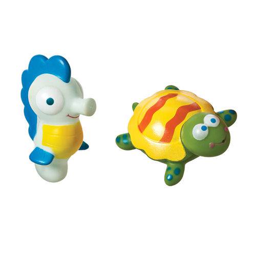 Brinquedo para Banho - Animais do Mar - Tartaruga e Cavalo Marinho - Girotondo Baby
