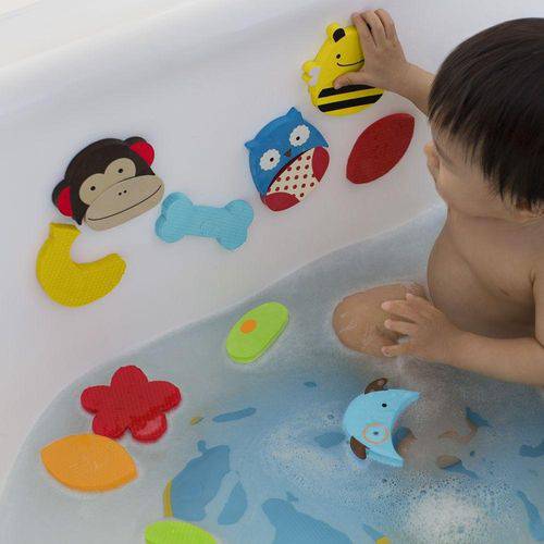 Brinquedo para Banho do Bebê Adesivos Bichinhos Zoo - Skip Hop