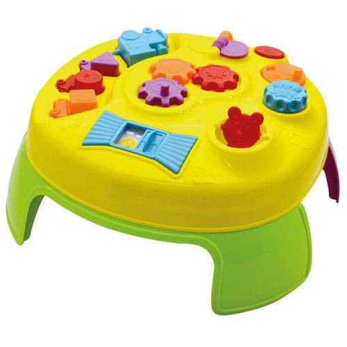 Brinquedo para Bebe de Encaixar Educativo Bs Toys Amarela