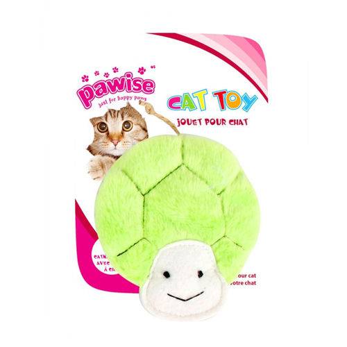 Brinquedo Pawise para Gatos Crinkle Turtle