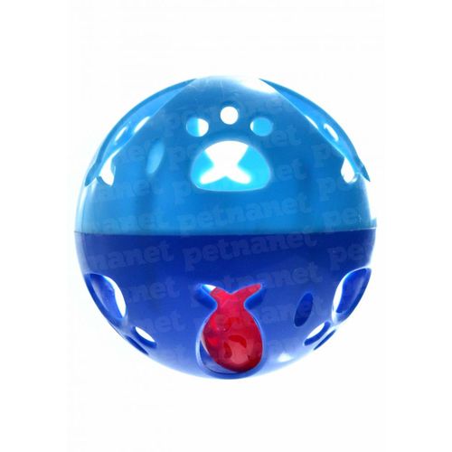 Brinquedo Petix Cat Ball Azul para Gatos Único