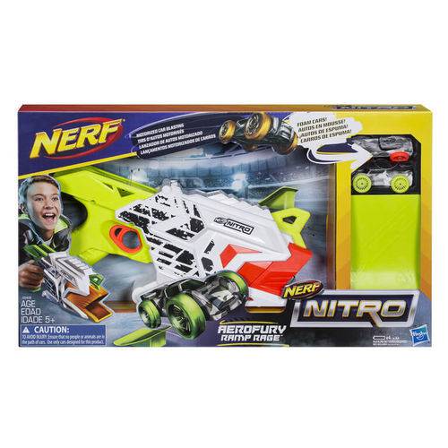 Lançador de Carro Nerf Nitro Aerofury Ramp Rage Hasbro