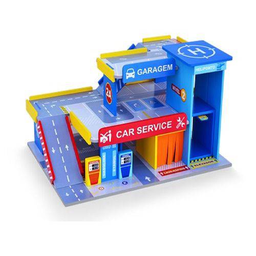 Brinquedo Postinho e Garagem Car Service Junges Ref 090