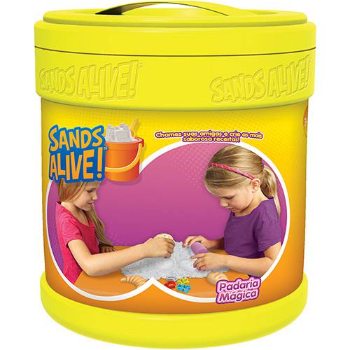 Brinquedo Sands Alive Padaria Balde - Yellow