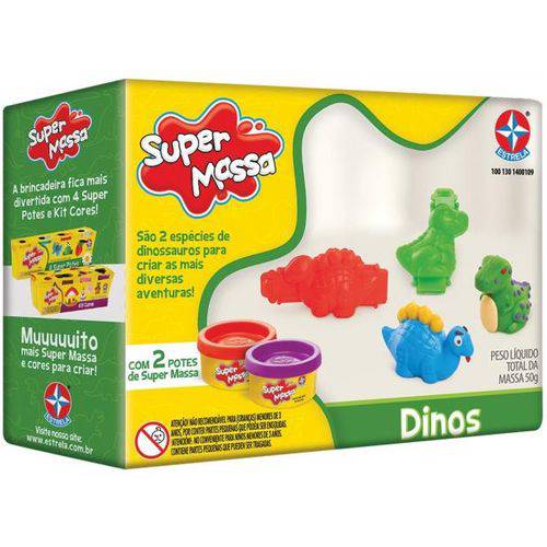 Brinquedo Super Massa - Dinos - Estrela Original