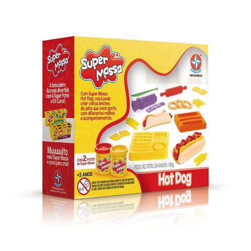 Brinquedo Super Massa - Hot Dog - Estrela Original