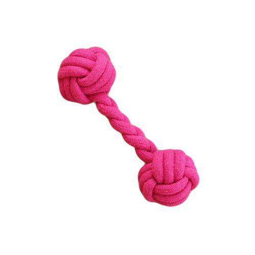 Brinquedos para Cachorro Corda Corda Osso Rosa