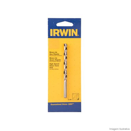 Broca para Metal de Aço Rápido 101X6.5mm Irwin