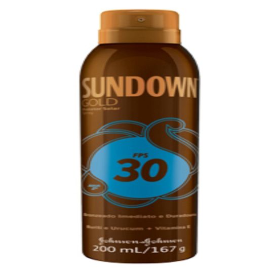 Bronzeador Sundown Gold Fps30 Spray 200ml/167g