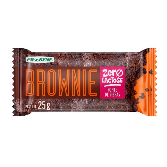 Brownie Probene Chocolate Zero Lactose Barra 25g