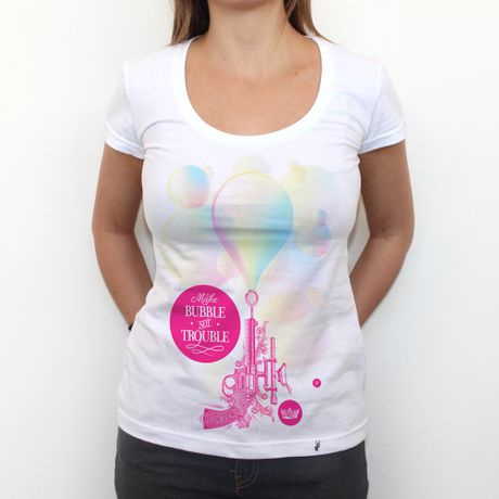 Bubble Gum - Camiseta Clássica Feminina
