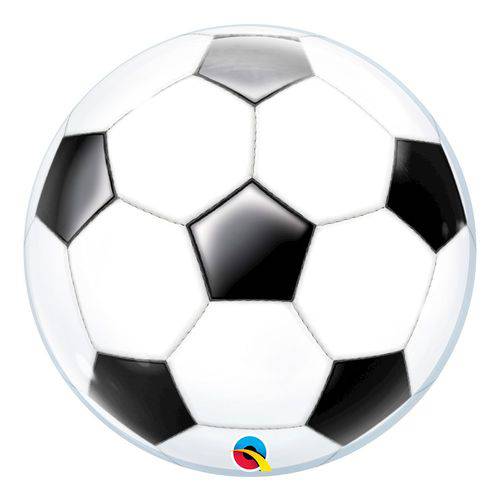 Bubble 22 Polegadas - Bola de Futebol - Qualatex
