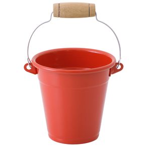 Bucket Porta-lápis Vermelho