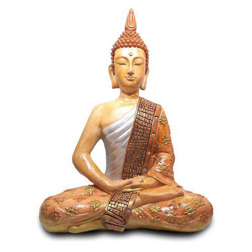 Buda Nirvana Meditando Grande (38 Cm)