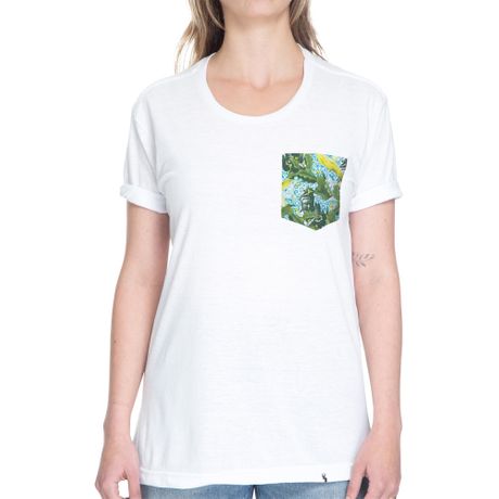Budah, Cogumelos, Cactus, Azulejos - Camiseta Clássica com Bolso