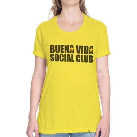 Buena Vida Social Club - Camiseta Basicona Unissex