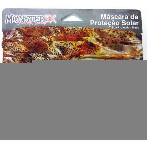 Buff Máscara de Proteção Solar - Monster 3X - Cor Red Fish