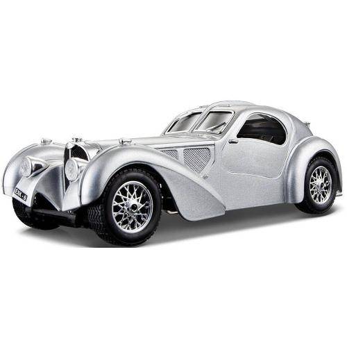 Bugatti Atlantic 1936 Bburago 1:24 Prata