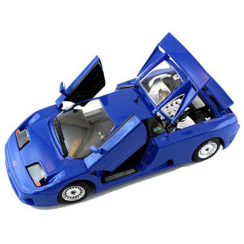 Bugatti Eb 110 1:24 Bburago Azul