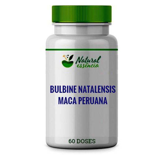 Bulbine Natalensis 500mg + Maca Peruana 500mg 60 Doses