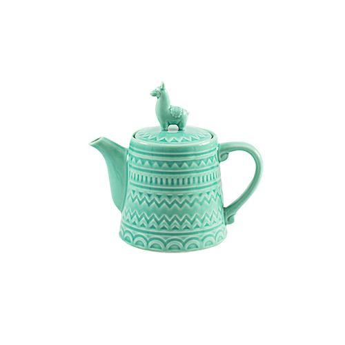 Bule Verde Lhama Teapot 12,2cm