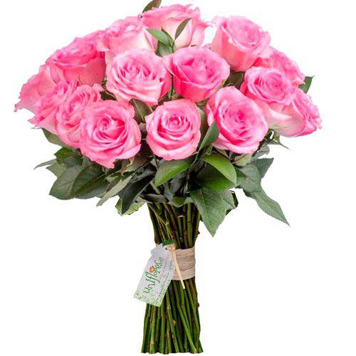 Buquê de Rosas Cores e Amores Pink