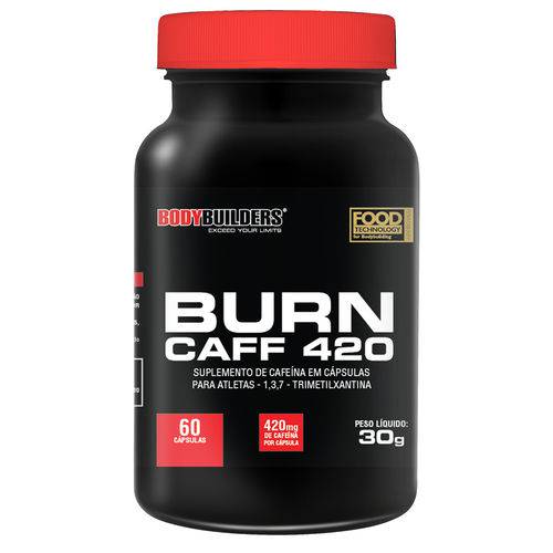 Burn Caff 420 60 Caps - Bodybuilders