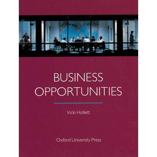 Business Opportunities - Student's Book - Oxford University Press - Elt
