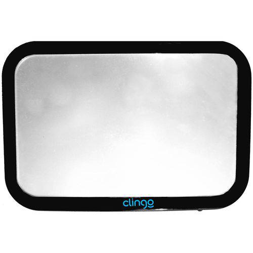 C02204 - Espelho Retrovisor Retangular Square para Carro Clingo