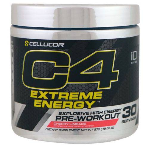 C4 Extreme Energy Pré-Treino 30 Doses Cherry Limeade - Cellucor