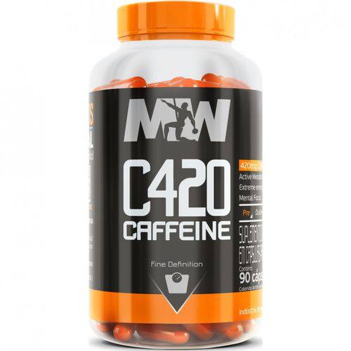 C420 Caffeine (termogênico) (90 Caps) - Mw Suplementos
