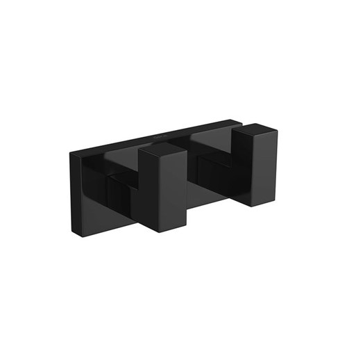 Cabide Duplo Quadratta Black Noir - 2062.BL83.NO - Deca - Deca