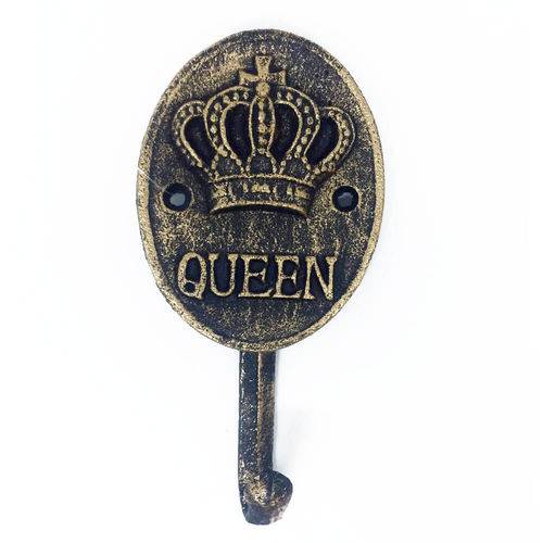 Cabideiro Queen Crown Dourado - Urban