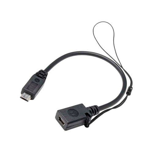 Cabo Adaptador de Celular Mini USB + Micro USB Preto Mxt 8.3.118