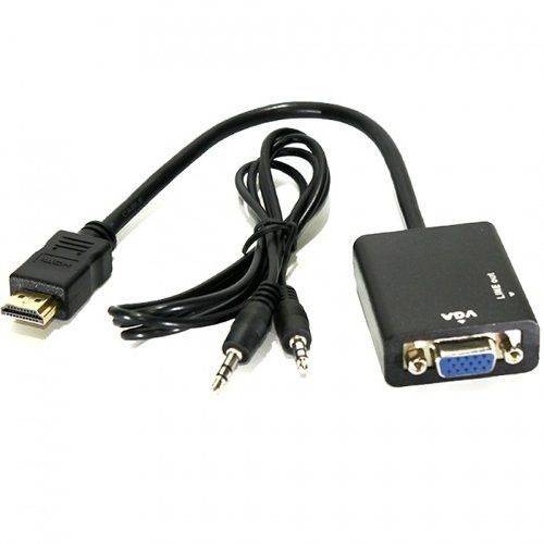 Cabo Conversor ACPRO HDMI para VGA com Audio