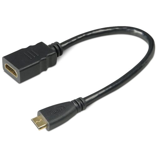 Cabo Conversor HDMI para Mini HDMI AK-CBHD10-25BK AKASA