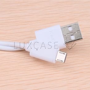 Cabo de Dados Micro USB / V8 Linha Premium Branco- KinGo Cabo de Dados Micro USB / V8 Linha Premium Branco
